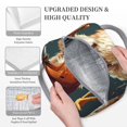 thumbnail image 3 of Balery Chef Chicken With Beer Bottles Bolsa de Almuerzo para Mujeres, Caja de Almuerzo, Bolsa de Almuerzo Pequeña Impermeable, Tote de Almuerzo Reutilizable con Gran Capacidad, 3 of 6