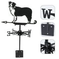 thumbnail image 2 of Wind Vane Weathervane Ornament Retro Metal Weather Vane Wind Measuring Tool for Yard, 2 of 8