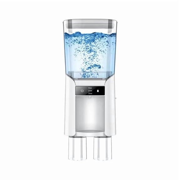 1 x Mouthwash Dispenser 2 x Cup 1 Cord-White