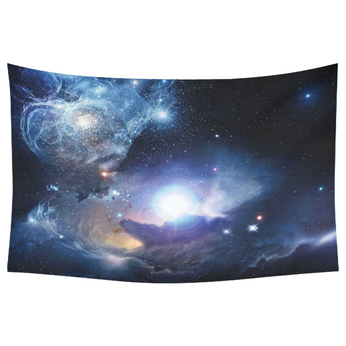 PHFZK Galaxy Space Home Decor Wall Art, Nebula Universe Space Tapestry Wall  Hanging 40x60Inches