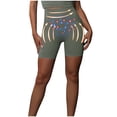 thumbnail image 2 of biudgviw Biker Shorts for Women Butt Lifter High Waisted Stretch Athletic Shorts Seamless Summer Breathable Workout Shorts, 2 of 7