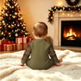 thumbnail image 5 of Lvotionpl 2026 Matching Family Christmas Pjs, Matching Christmas Pajamas Long Sleeve Top & Pants Set Matching Holiday Family Pajama Xmas Sets, 5 of 5