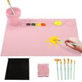thumbnail image 3 of Alfombrilla de Pintura de Silicona Resistente Al Agua Almohadilla de Juguete con Copa de Barrido para Dibujar Arcilla Artística y Jugar ANGGREK Otros, 3 of 8
