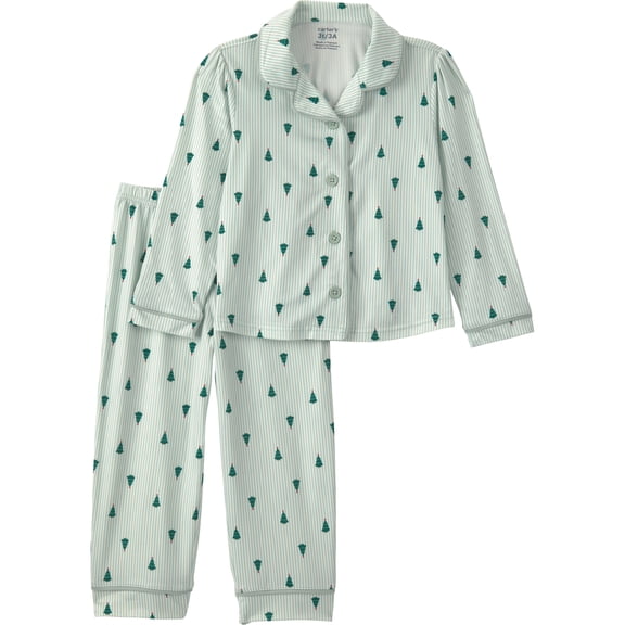 Carter's Child of Mine Baby and Toddler Pajama Coat Set, 2-Piece, Sizes 12 Months - 5T