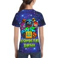 thumbnail image 6 of Geometry Dash Kids T-Shirt 3d Printed Graphic T-Shirts Boys And Girls Short Sleeve Shirts For Youth Kids X-Small, 6 of 7