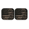 thumbnail image 3 of Uemuo American Flag with Desert Camouflage Printed 2 PCS Car Windshield Sun Shade, Auto Sun Heat and UV Rays Blocker, Foldable Automotive Front Window Sunshade Protector, 3 of 7
