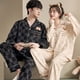 thumbnail image 5 of Pijamas de pareja para mujer, primavera y otoño, de manga larga, para el hogar, para hombre, se pueden usar al aire libre, 5 of 6