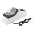 thumbnail image 4 of WESIEVYA Electric Cutter Sharpener Grind Sharpening 1 Set White 8.5x3.5x2.6in PP Plastic, 4 of 7