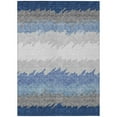 thumbnail image 2 of Addison Rugs Chantille Indoor/Outdoor Transitional Stripes Navy Washable Rectangle Rug, 2'6" x 3'10", 2 of 6