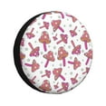 thumbnail image 1 of Balery Purple Mushroom Cubiertas para Neumáticos - Protector Resistente para Neumáticos de Camioneta, SUV, Remolque, Camper y RV-17 inch, 1 of 6