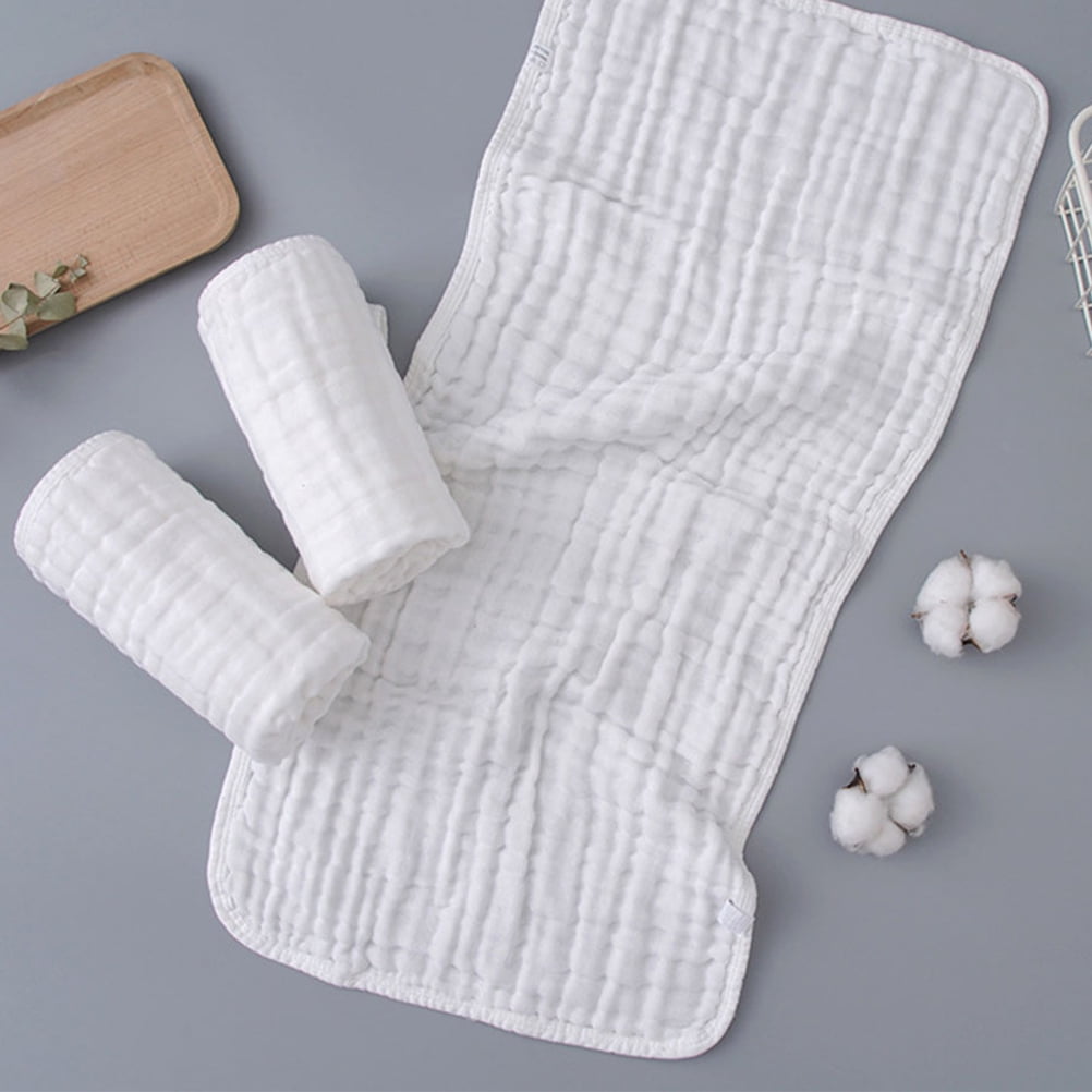 ETHZZLE 4 Pcs Cotton Washcloths for Face Washing Ultra Soft Towels for Daily Use