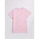 thumbnail image 2 of Camiseta informal de cuello redondo para niña "Family Love, Perfect Like Her" de algodón suave, manga corta, top veraniego con letras divertidas en rosa y rojo., 2 of 6