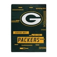 thumbnail image 1 of NORTHWEST ENTERPRISES NFL Digitize Design Plush Raschel Thow Blanket 60""x80"" (Green Bay Packers), 1 of 2