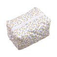 thumbnail image 2 of Floral Makeup Bag Large Capacity Zipper Portable Multifunction Women Girls Travel Lipstick Cosmetic Toiletry Organizer Pouch, 2 of 8