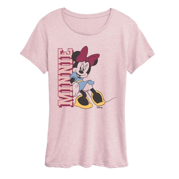 Disney - Minnie Name - Women's Short Sleeve Graphic T-Shirt