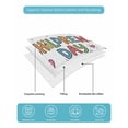 thumbnail image 5 of Quilts Twin-XL Size Bedding Set, Children's Day Lightweight Quilted Comforter, Car Tree Stars Modern Abstract Art Soft Reversible Bedspread Coverlet with Pillow Covers for All Season, 68" x 98", 5 of 7