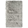 thumbnail image 5 of SAFAVIEH Paris Darwin Plush Polyester Shag Area Rug, Silver, 9' x 9' Round, 5 of 9