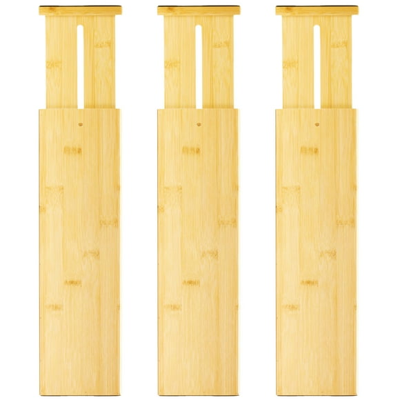 Divisores de Cajones de Bambú Caddy VaeFae 10 cm de Alto 42-55 cm