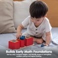 thumbnail image 6 of PlanToys® Nesting Puzzle Wooden Toy Set for Kids Ages 3+ | Montessori Stacking & Shape Recognition Activity for Spatial Awareness, Creativity & Coordination | Eco-Friendly Educational Toy, 6 of 9