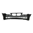 thumbnail image 2 of KarParts360 For BMW 740Li 2011 2012 Bumper Cover | Front | Primed | With Park Distance Control | Excluded Side View Cameras | F01/F02/F04 | Replacement For BM1000231 | 51117251632, 2 of 4