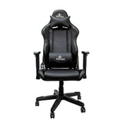 YEYIAN Ergonomic PC Gaming Chair Reclining Rolling Bucket Seat Racing Esports Computer Video Game Office Executive Desk Recliner Height Adjustable Soft Cushioned Headrest Lumbar Support 330lbs Black