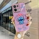 thumbnail image 4 of Smooth E-TPU Phone Case Infinix NOTE 30 12 G96 12I 11 10 10I SMART 5 6 7 8 ZERO 20 X 5G PRO Case Anime Lilo Stitch Angel Couple, 4 of 5