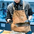 thumbnail image 4 of Work Apron Thick Sleeveless - Breathable, Multi-pockets Storage, Cross Back Kitchen Apron for Home, 4 of 8