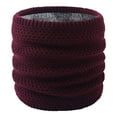 thumbnail image 2 of Msgweeeg Neck Gaiters for Men Cold Weather Gaiter Women's Winter Scarf with Warmthand Protection High Neck Thick Yarn Solid Colorand Neck Cover for Hiking, 2 of 4