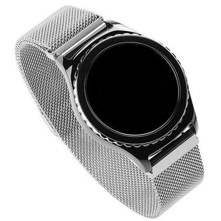 Watch Band 20/22mm, Stainless Steel Mesh Milanese Loop with Adjustable Magnetic Closure Replacement iWatch