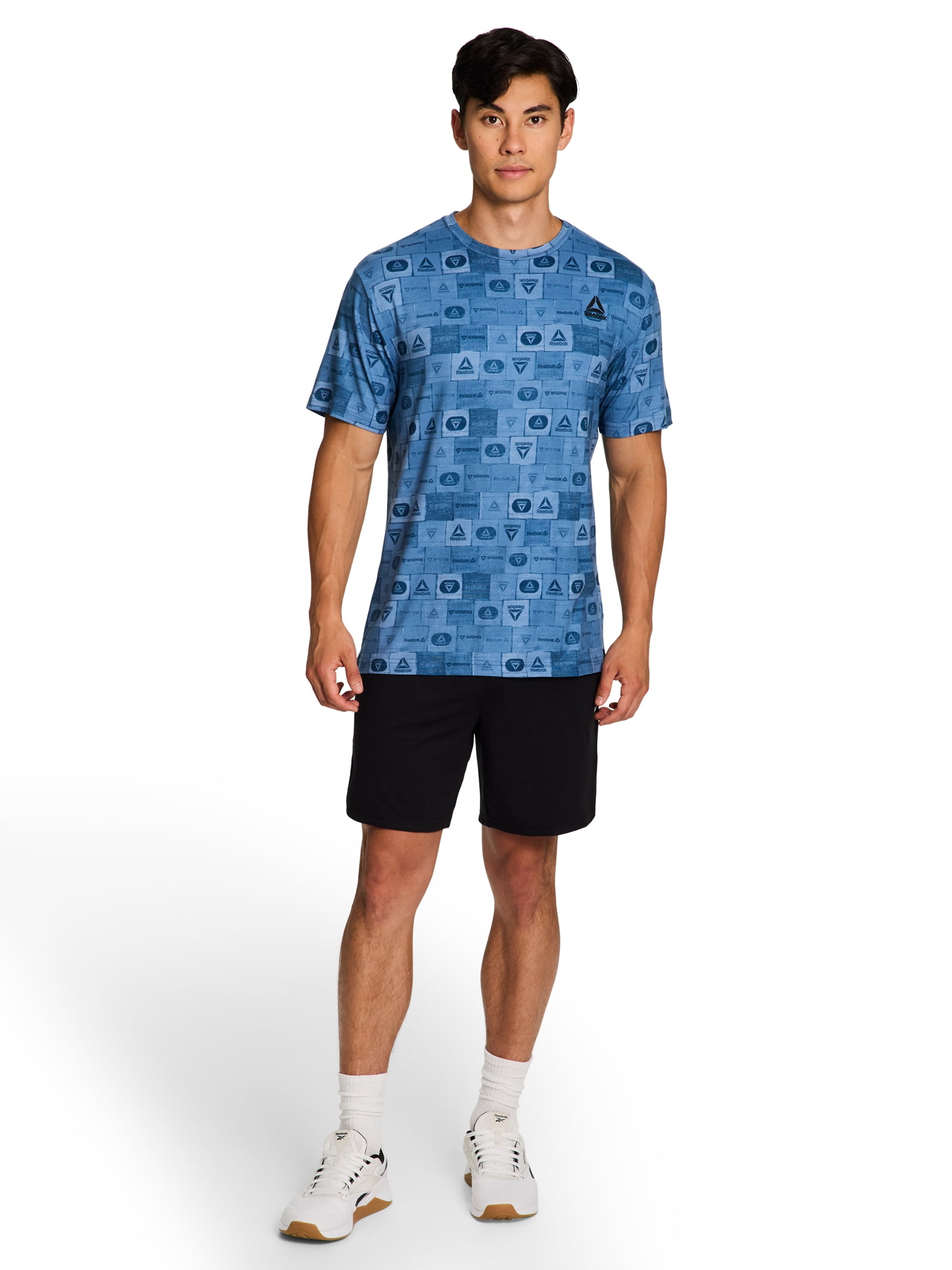 Reebok Men's and Big Men's Legacy Core Short Sleeve Tee Shirt, Sizes XS-5XL