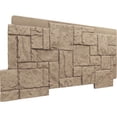 thumbnail image 2 of Ekena Millwork 49"W x 24 1/2"H x 1 1/4"D Castle Rock Stacked Stone, EverStone Faux Stone Siding Panel, Valley Spring, 2 of 9