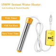 thumbnail image 5 of 2500w Electric Heater Boiler Water Heating Elements Portable Immersion Suspension Bathroom Swimming, 5 of 5