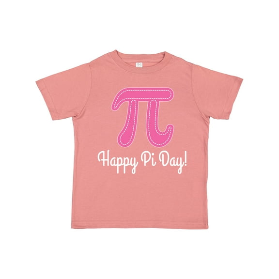 Inktastic Happy Pi Day Pink Math Symbol Girls Toddler T-Shirt