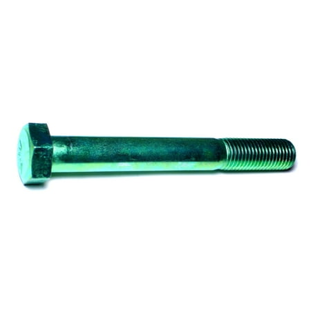 

1 -8 x 8 Green Rinsed Zinc Grade 5 Hex Cap Screws (6 pcs.)