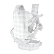 Infantino Flip 4-in-1 Convertible Baby Carrier, 4-Position, Unisex Baby, 8-32lbs, Plaid