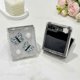 thumbnail image 4 of Compatible Samsung Galaxy Flip 6 Case Clear Glitter Butterfly, Glitter Sparkly Butterfly Design Slim ABS Sparkle Glitter Shockproof Phone Protective C, 4 of 5