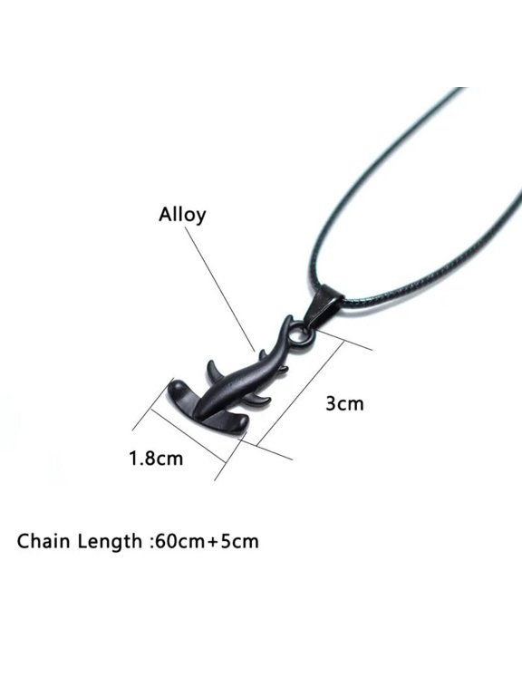 Marine Surf Rope Necklace Shark, Turtle Ocean Pendants