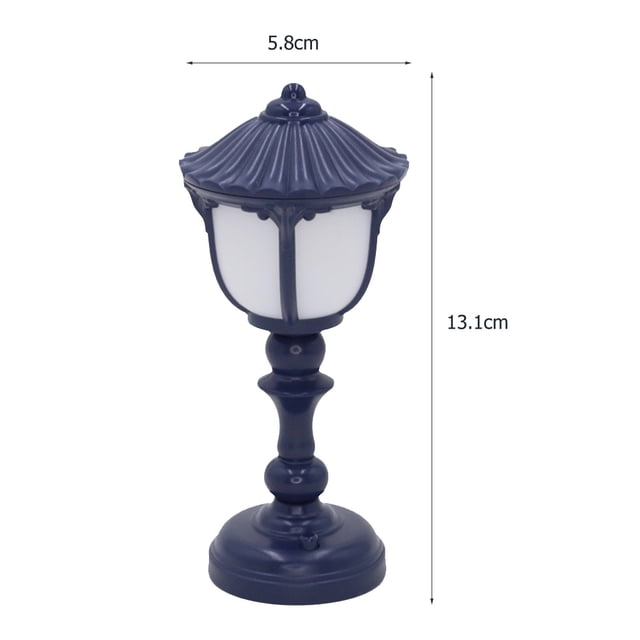 Lámpara de noche LED de plástico Retro Mesa portátil Luz Regalos de vacaciones Azul oscuro Ndcxsfigh Libre de BPA