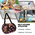 thumbnail image 5 of ZIATUBLE Christmas Candy Paper Towel Holder Gingerbread Man Toilet Paper Roll Dispenser Dustproof Paper Dispenser for Bathroom Foldable Travel Portable Roll Bag Home Decoration, 5 of 7