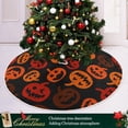 thumbnail image 6 of Coolnut Halloween Christmas Tree Skirt Halloween Tree Skirt, for Holiday Party Home Christmas Day Ornaments36", 6 of 6