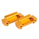 thumbnail image 1 of 2 piezas de actualización de piezas de repuesto de coche Rc parachoques trasero delantero, amarillo Afortunado Sencillez, 1 of 5