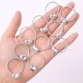thumbnail image 3 of mdesiwst 10Pcs Hair Rope Super Elastic Soft Fabric Heart-Shaped Hair Ties Holiday Hair Decorations DIY Hairstyle Accessories, 3 of 8