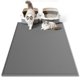 thumbnail image 1 of Tapete para arena de gato Pieviev impermeable 91 x 76 cm gris, 1 of 7