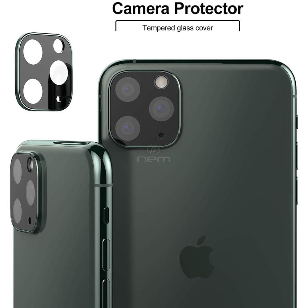 Apple Iphone 11 Pro Max Iphone 11 Pro Full Camera Screen Area Lens Protector Green Walmart Com Walmart Com