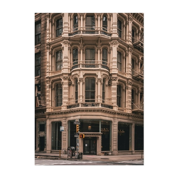 Flatiron District Architectural 04 - Manhattan New York Photography Unframed Wall Art Print 5 x 7 inches