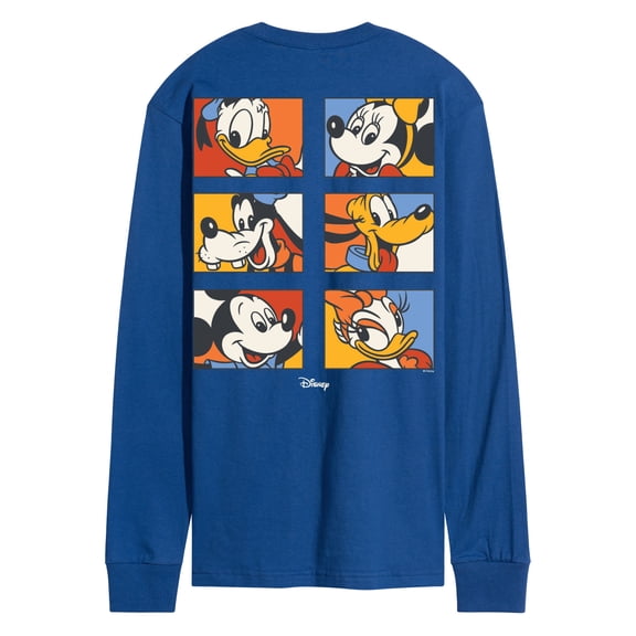 Disney - Vintage Grid - Men's Long Sleeve Graphic T-Shirt