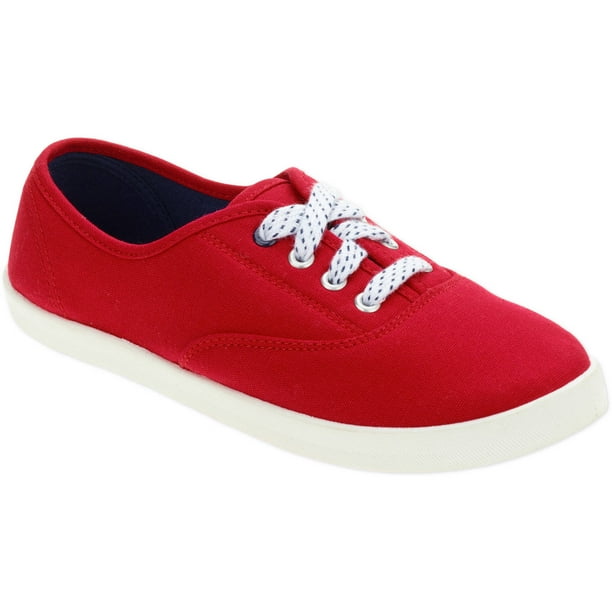 womens white canvas shoes walmart