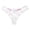 28#White, variant on Clothing 2025 Thongs for Women Fashion Transparent Lace Open File No Off Thong Thongs Underpants Women Underwear Thongs