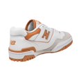 thumbnail image 3 of New Balance 550 BB550LSC Sneaker Men's White Burnt Orange Leather Low Top NR8097 (White,11.5), 3 of 5