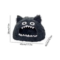 thumbnail image 3 of Cat Bed, Semi Enclosed Cave for Indoor Cats Dogs _ S 18"x11", 3 of 6